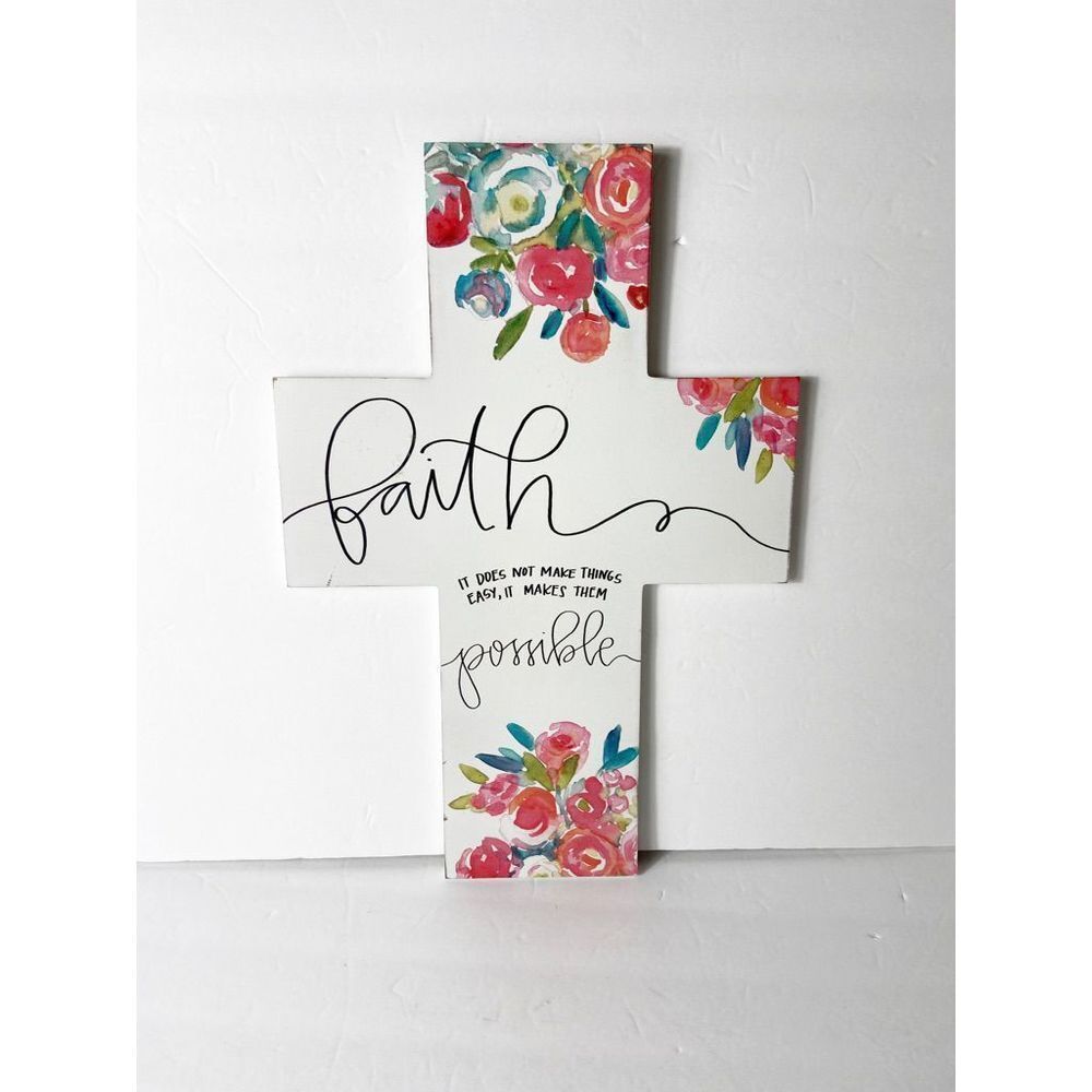 Faith Cross Wall Decor - Picture 2 of 8